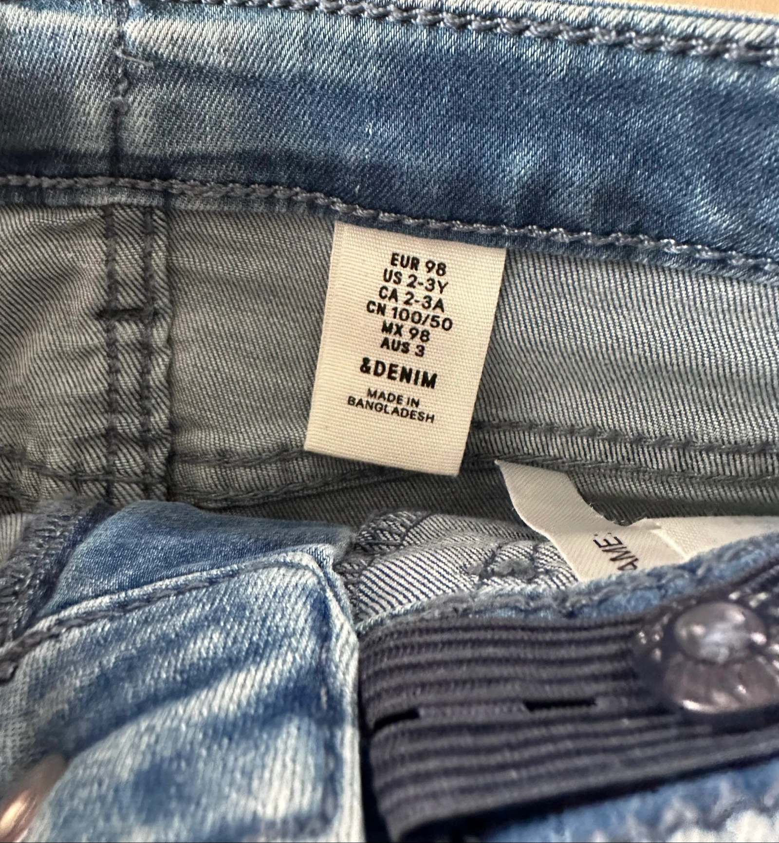 Gemo vest + H&M jeansrokken - maat 98 cm – photo 6